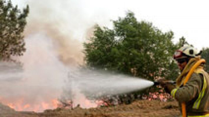 Las autoridades portuguesas estudian retirar prácticamente la mitad de los efectivos que a lo largo de los últimos días han combatido el incendio de Portugal