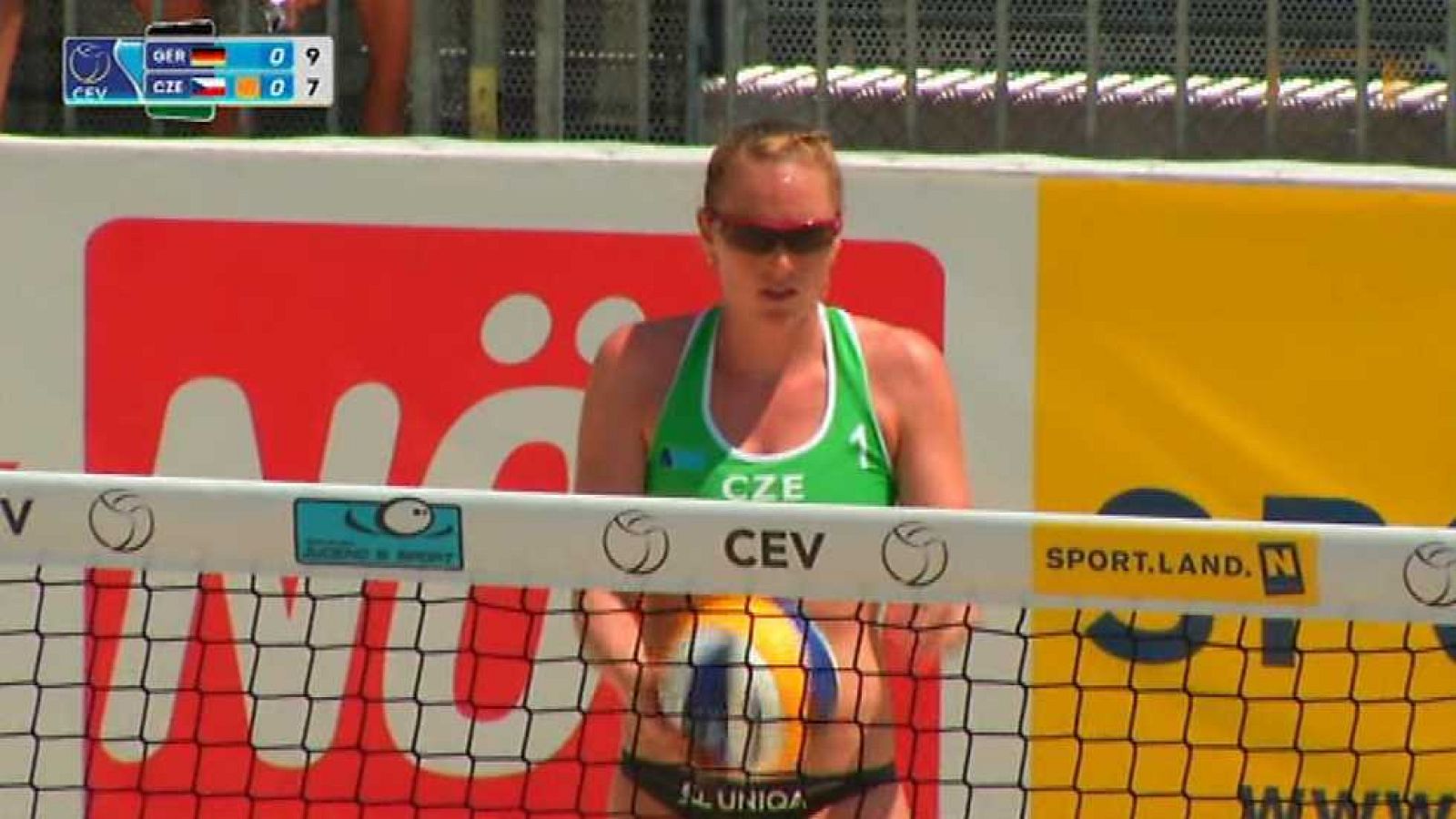 Voley playa - 'Masters CEV 2017' 1ª Semifinal Femenina, desde Baden (Austria) - ver ahora