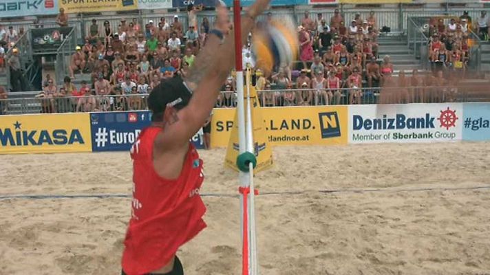 Voley Playa - Masters CEV 2017' 1ª Semifinal Masculina
