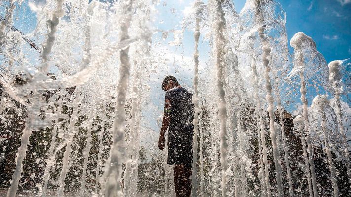 El tiempo - Chubascos o tormentas fuertes y granizo en el tercio norte peninsular.