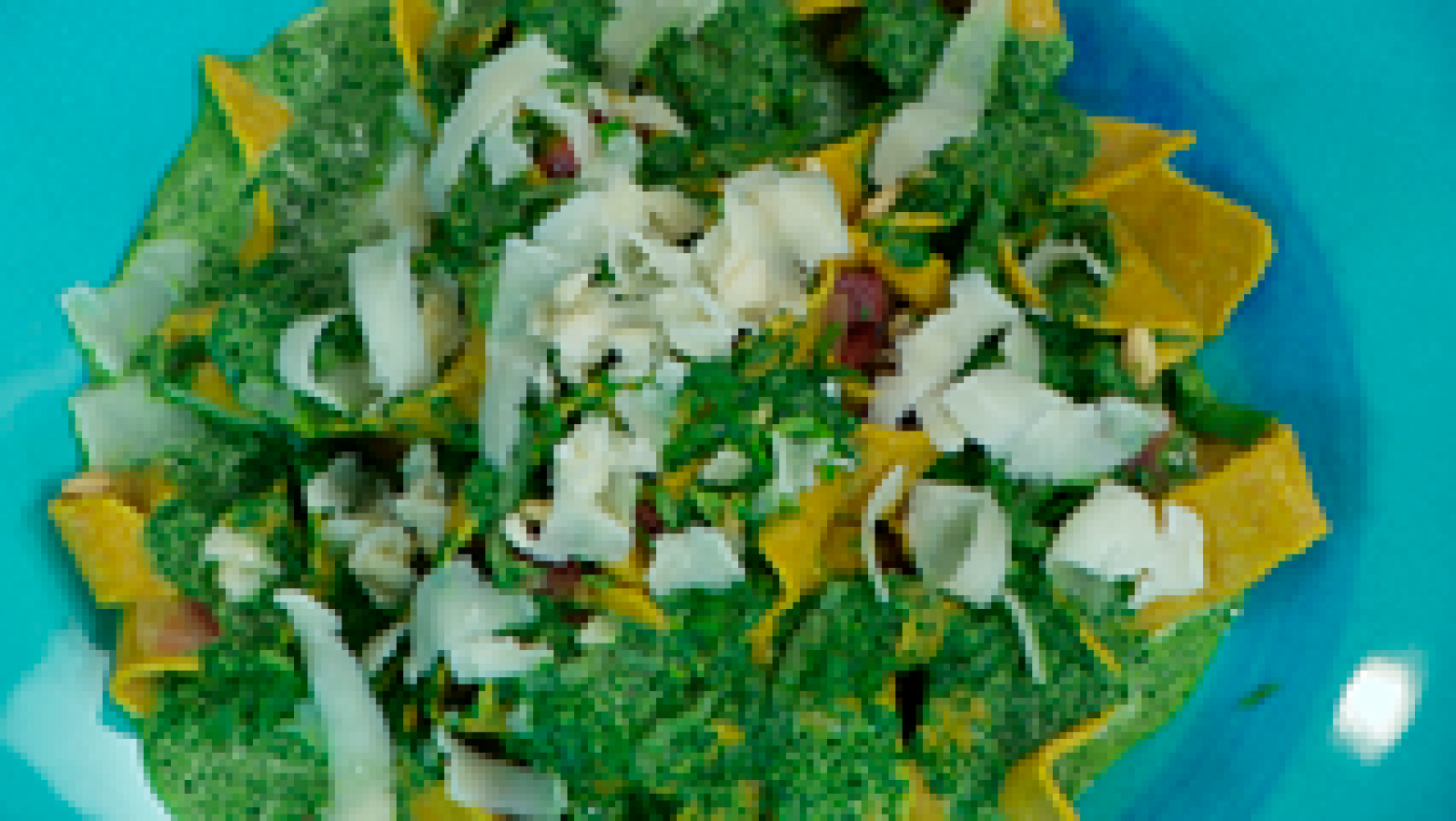 Torres en la cocina - Pasta de quinoa con crema de espinacas