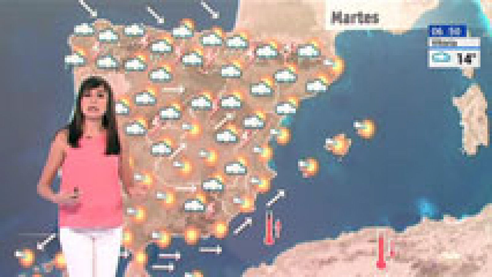 El tiempo: Bajada de temperaturas en el centro y oeste peninsular | RTVE Play