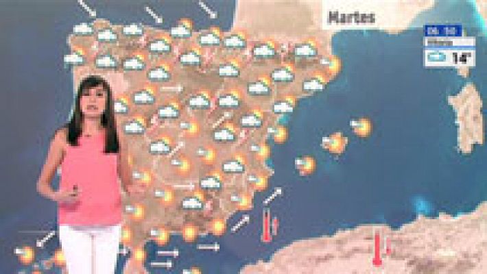El tiempo - Bajada de temperaturas en el centro y oeste peninsular