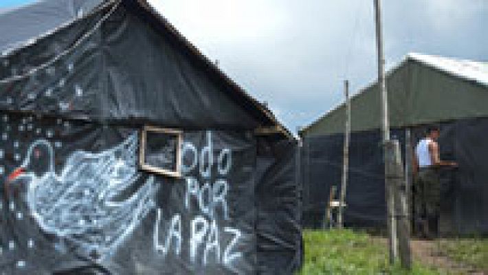 Telediario 1 - Las FARC entregan todas las armas, según la ONU