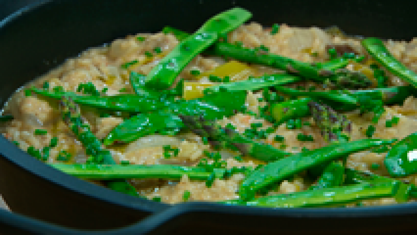 Torres en la cocina - Arroz con verduras asadas