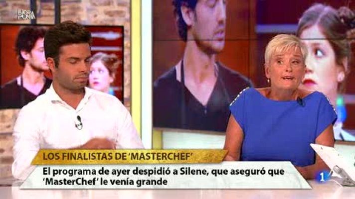 Hora punta - Edurne: `Igual Silene no debería haber entrado en MasterChef