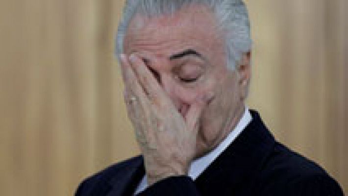 La Fiscalía de Brasil denuncia al presidente Michel Temer por corrupción pasiva