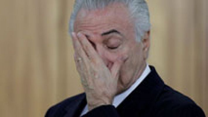 Telediario 1 - La Fiscalía de Brasil denuncia al presidente Michel Temer por corrupción pasiva