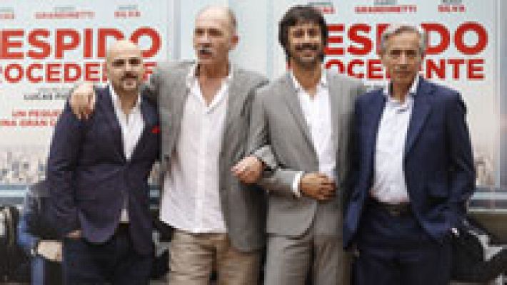 Imanol Arias, Hugo Silva y Dario Grandinetti protagonizan 'Despido procedente': una historia descarnada con la presión laboral como escenario.