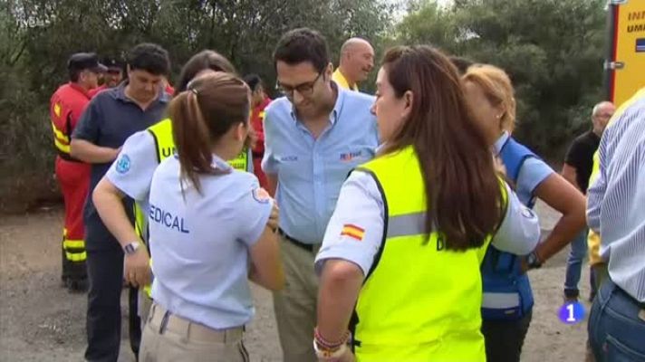 Controlado el incendio forestal de Moguer en Huelva