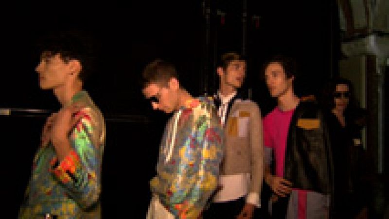 El diseñador Pablo Erroz nos habla sobre su colección para la primavera de 2018 minutos antes de su desfile en 080 Barcelona Fashion.