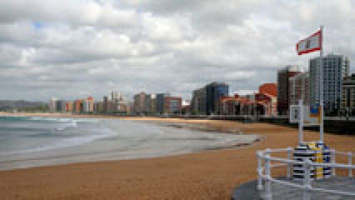 El tiempo - Once provincias tendrán riesgo por fuerte oleaje,  lluvias y tormentas y las temperaturas vuelven a bajar