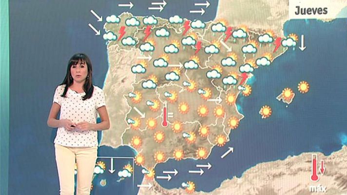 El tiempo - Fuertes vientos y tormentas en el norte