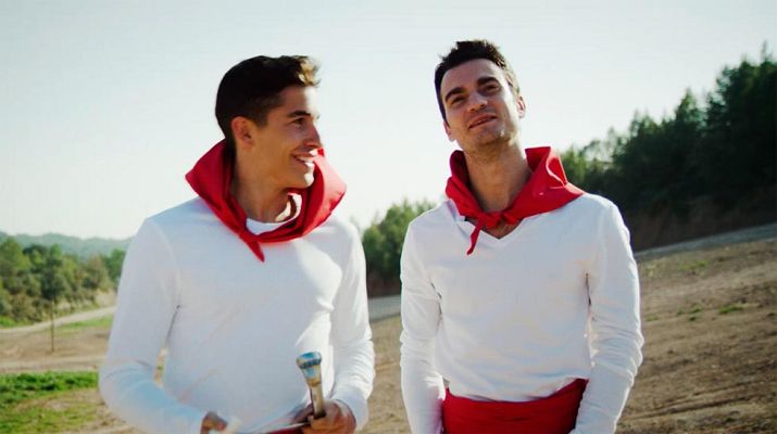 Motociclismo - Márquez y Pedrosa dan el 'chupinazo' del Red Bull X-Fighters de Madrid