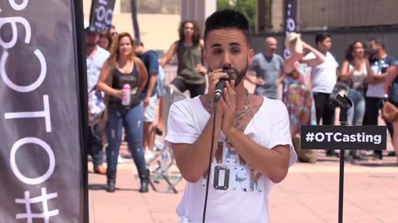 OT Casting - Quini se lleva la pegatina en el casting de Barcelona