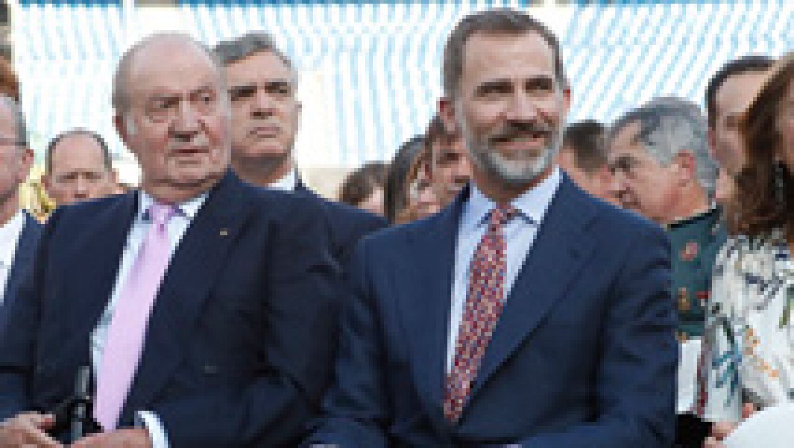 Telediario 1: La Casa Real asegura que Juan Carlos I no acudió al Congreso por motivos de protocolo | RTVE Play