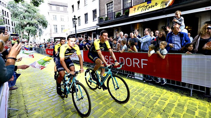 Telediario 1 - Quintana, Porte, Bardet y  Contador desafían el trono de Froome en el Tour
