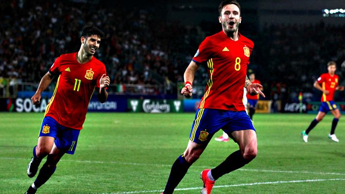 Telediario 1 - La quinta de Saúl quiere ganar a Alemania en la final