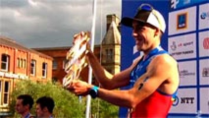 Fernando Alarza sueña con ser campeón del mundo de triatlón
