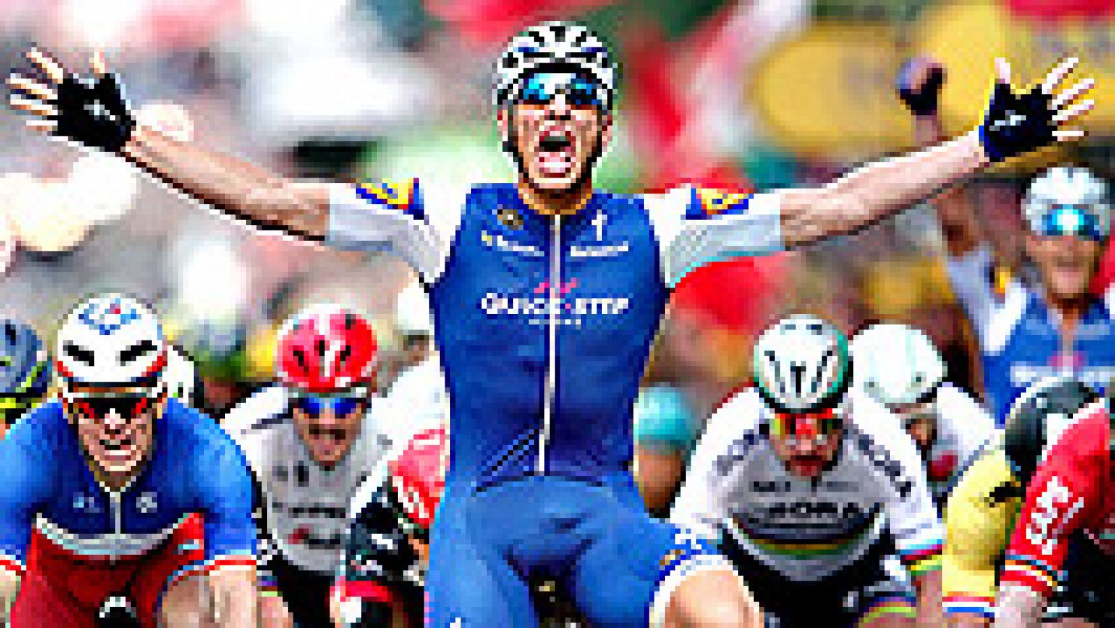 El esprinter alemán Marcel Kittel se impuso hoy en la segunda etapa del Tour de Francia, por delante del francés Arnaud Demarre y del también germano André Greipel, mientras que el británico Geraint Thomas conservó el maillot amarillo.