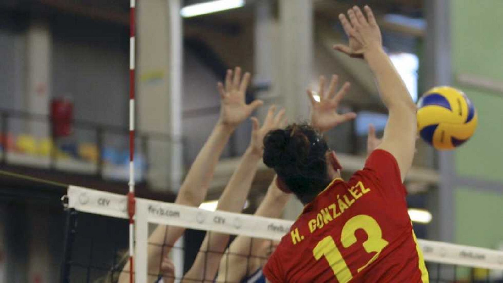 Voleibol - Liga Europea Femenina Semifinal Vuelta: España - Ucrania