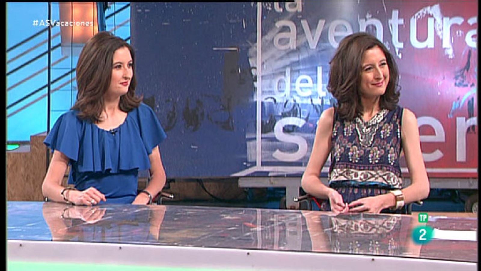 La Aventura del Saber. TVE.  María y Laura Lara. La historia de las vacaciones