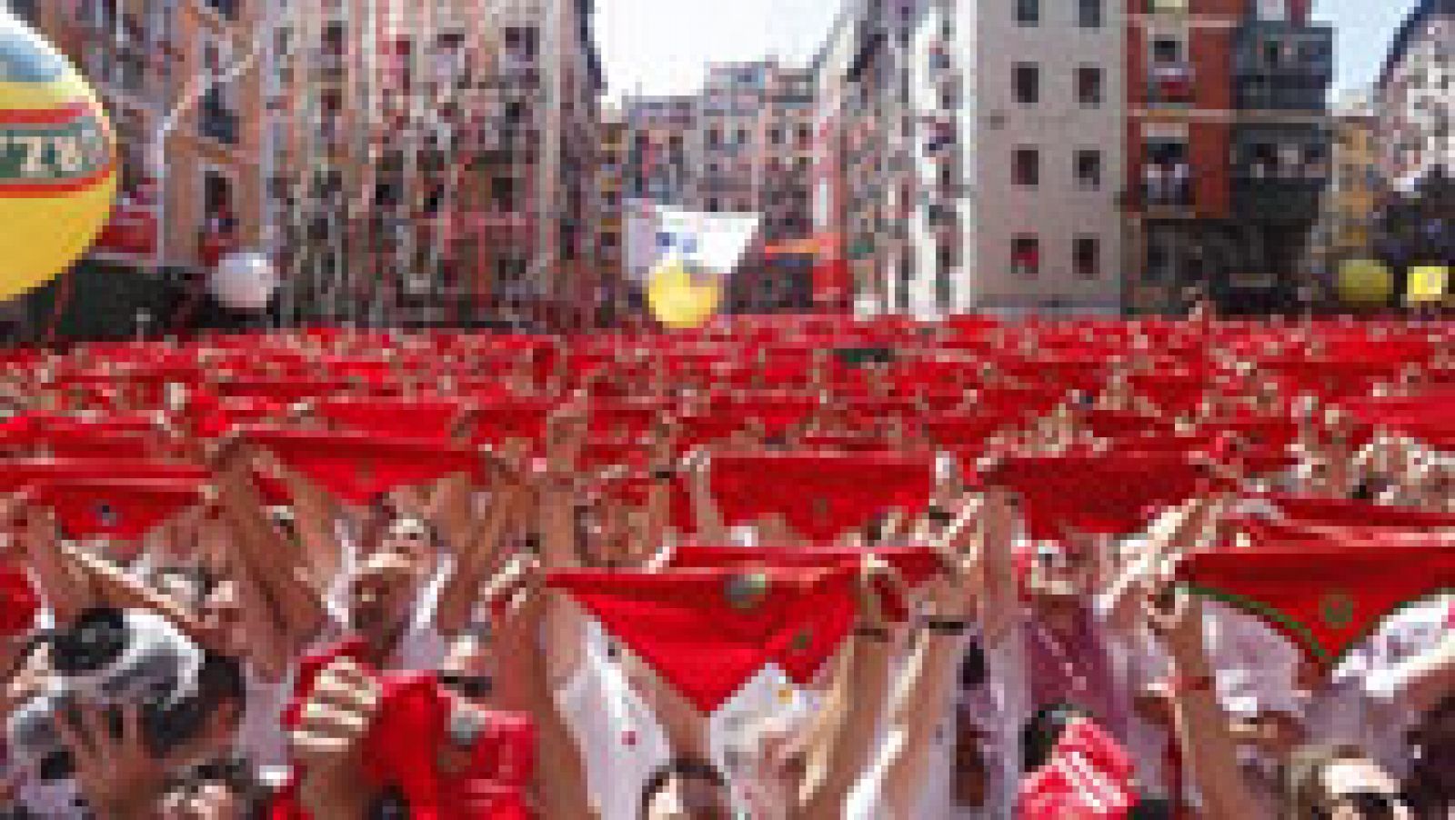 Telediario 1: Pamplona empieza la cuenta atrás para el chupinazo de los Sanfermines | RTVE Play