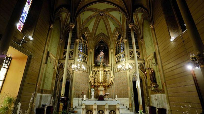 Abre al público el santuario del Sagrado Corazón, la obra más desconocida de Gaudí 