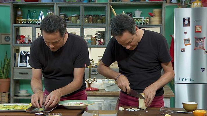 Torres en la cocina - Ensalada de calabacín y San Pedro con cítricos