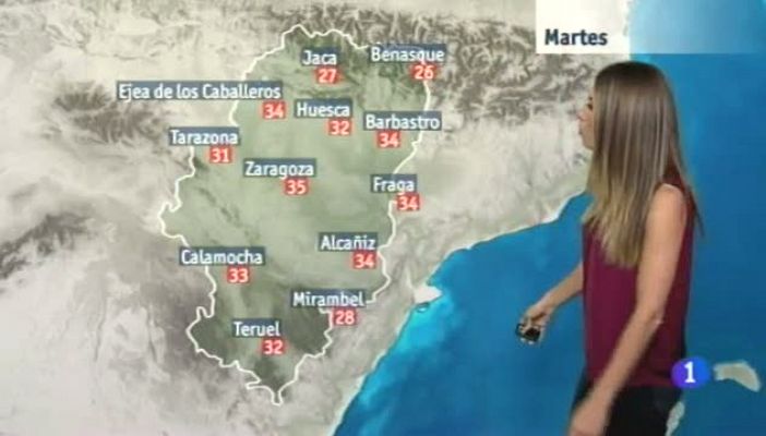 El tiempo en Aragón - 04/07/2017