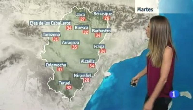 El tiempo en Aragón - 04/07/2017 