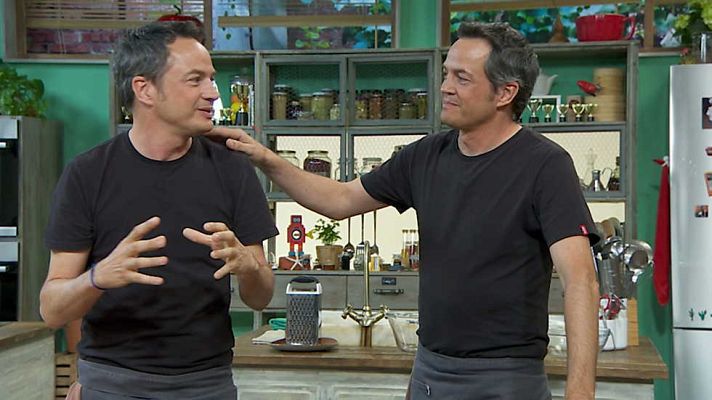 Torres en la cocina - Pastel de pollo y helado casero