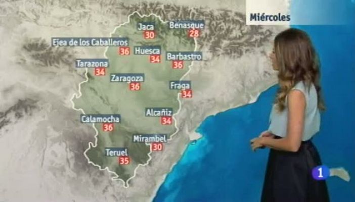 El tiempo en Aragón - 05/07/2017