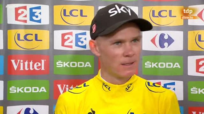 Tour de Francia - Froome: "Sé que la carrera está aún muy abierta"