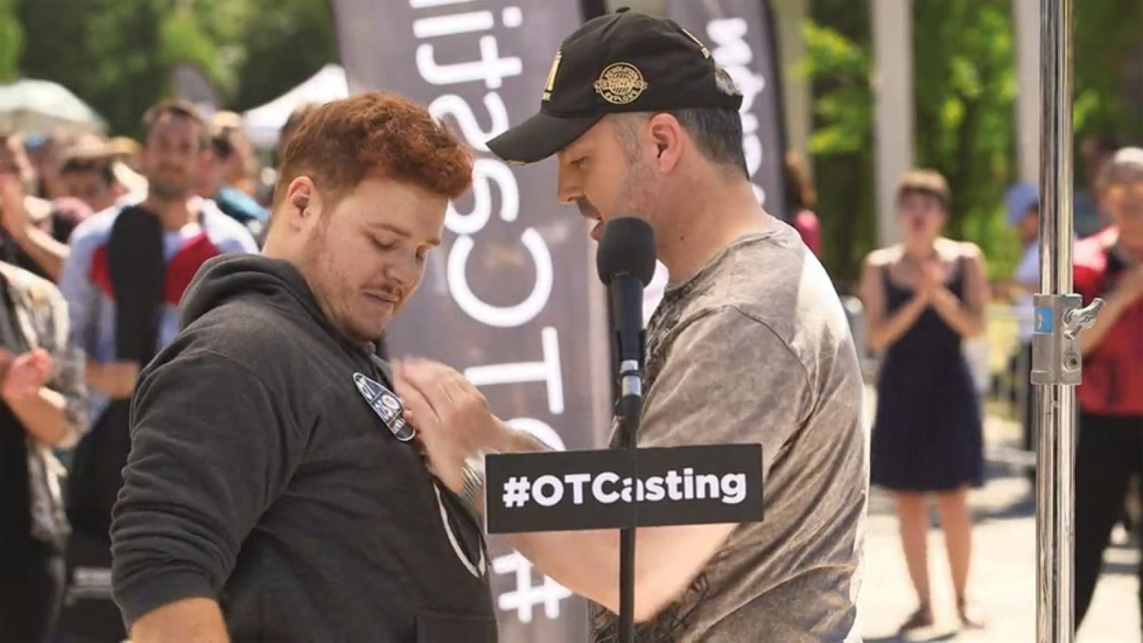 OT Casting - Juan Camus, "jurado" en el casting de Santiago