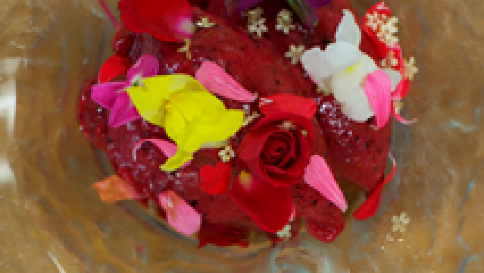 Torres en la cocina - Sorbete de frutas y flores