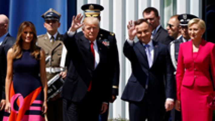 Donald Trump elige Polonia para la primera etapa de su viaje a Europa, en un gesto que apoya el euroescepticismo