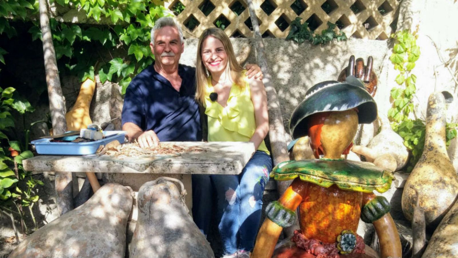 El escultor de la calabaza