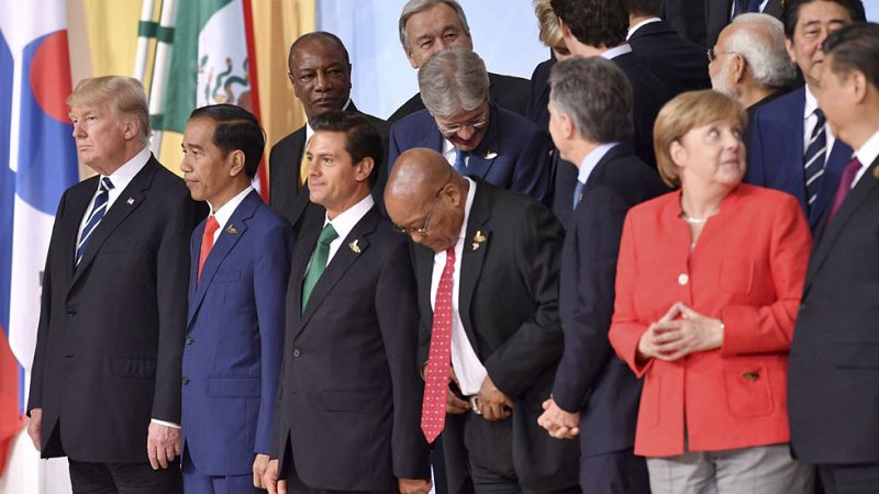 Claves de la cumbre del G20 en Hamburgo: el liderazgo de Merkel y Trump, frente a frente 