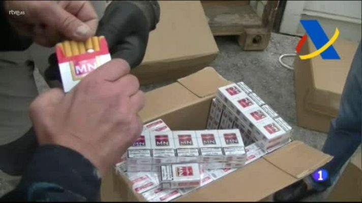  - La mayor aprehensión de tabaco de contrabando en España: 3,2 millones de cajetillas