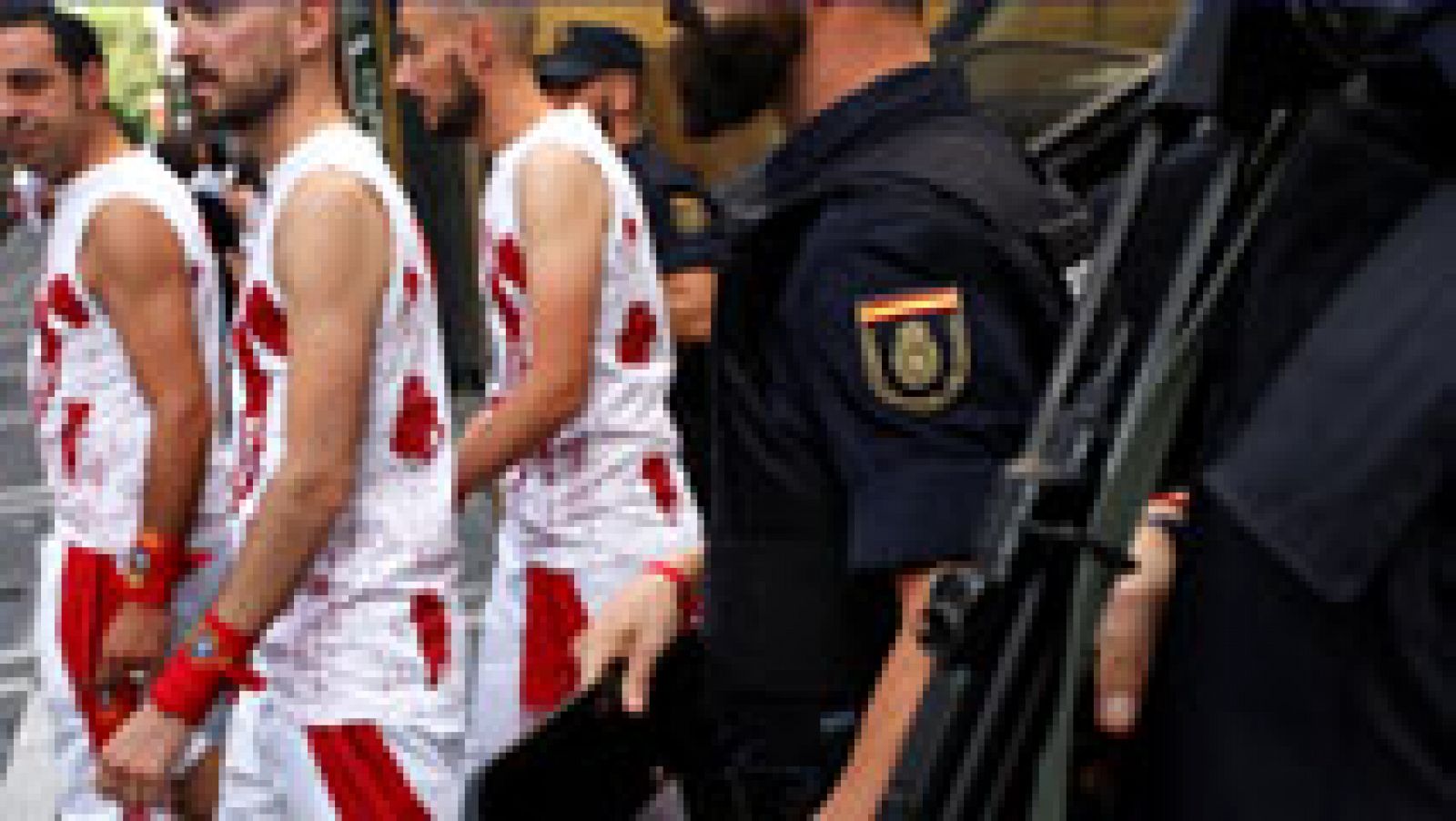 Más de 3.500 agentes conforman el operativo de seguridad en San Fermín