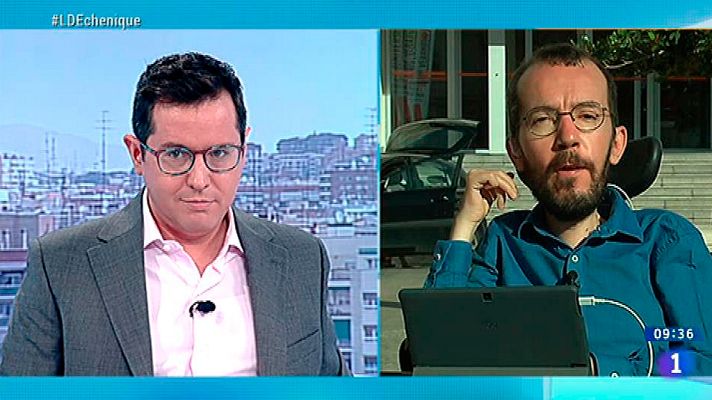 Los desayunos - Echenique, sobre el referéndum catalán: "Yo no participaría porque es una consulta sin garantías"