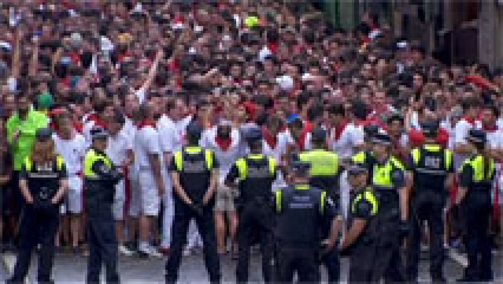 San Fermín: Cómo es el dispositivo de seguridad de los encierros | RTVE Play