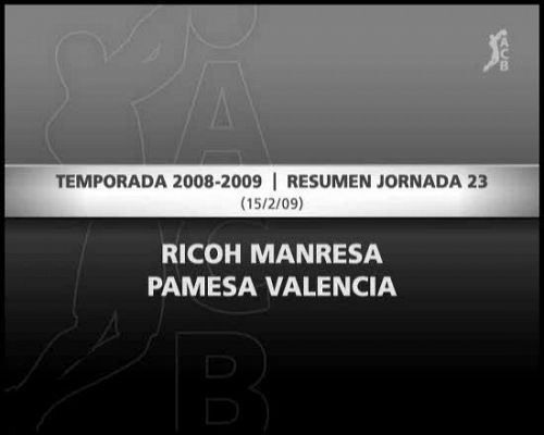 Ricoh Manresa 74-73 Pamesa Valencia