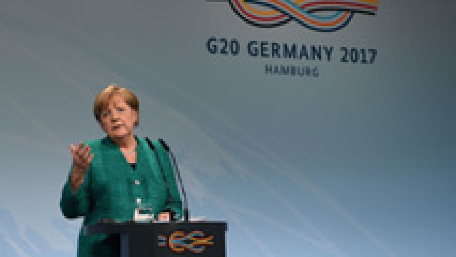 Telediario 1: Trump se desmarca del acuerdo climático en un G20 unánime a favor del libre comercio | RTVE Play