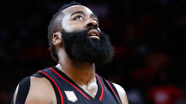 Telediario 1 - Harden rompe la banca