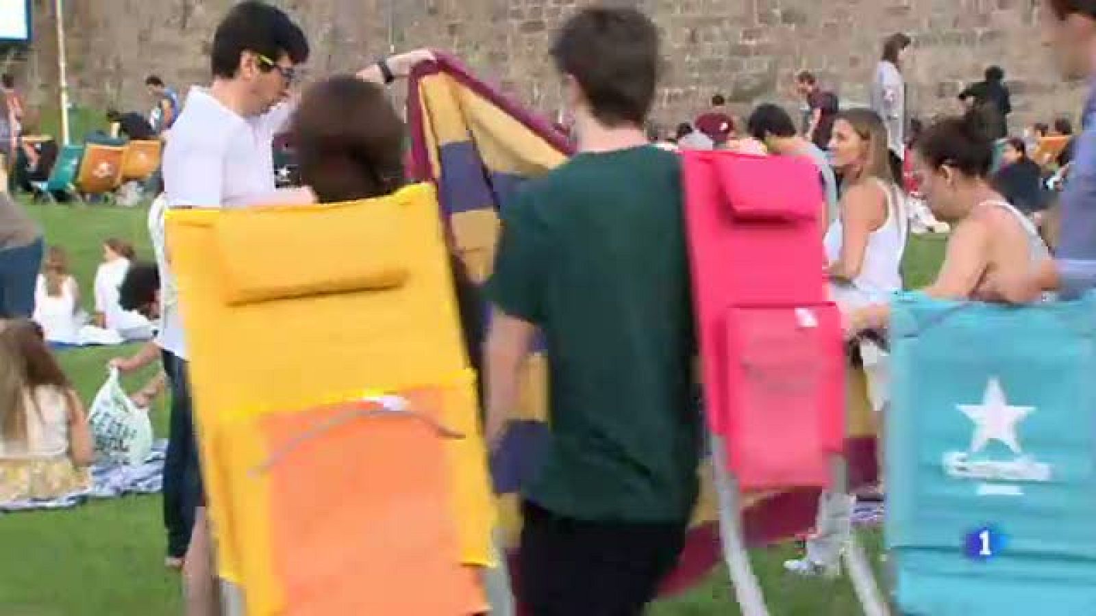 A l'estiu, Barcelona és un cinema a l'aire lliure 