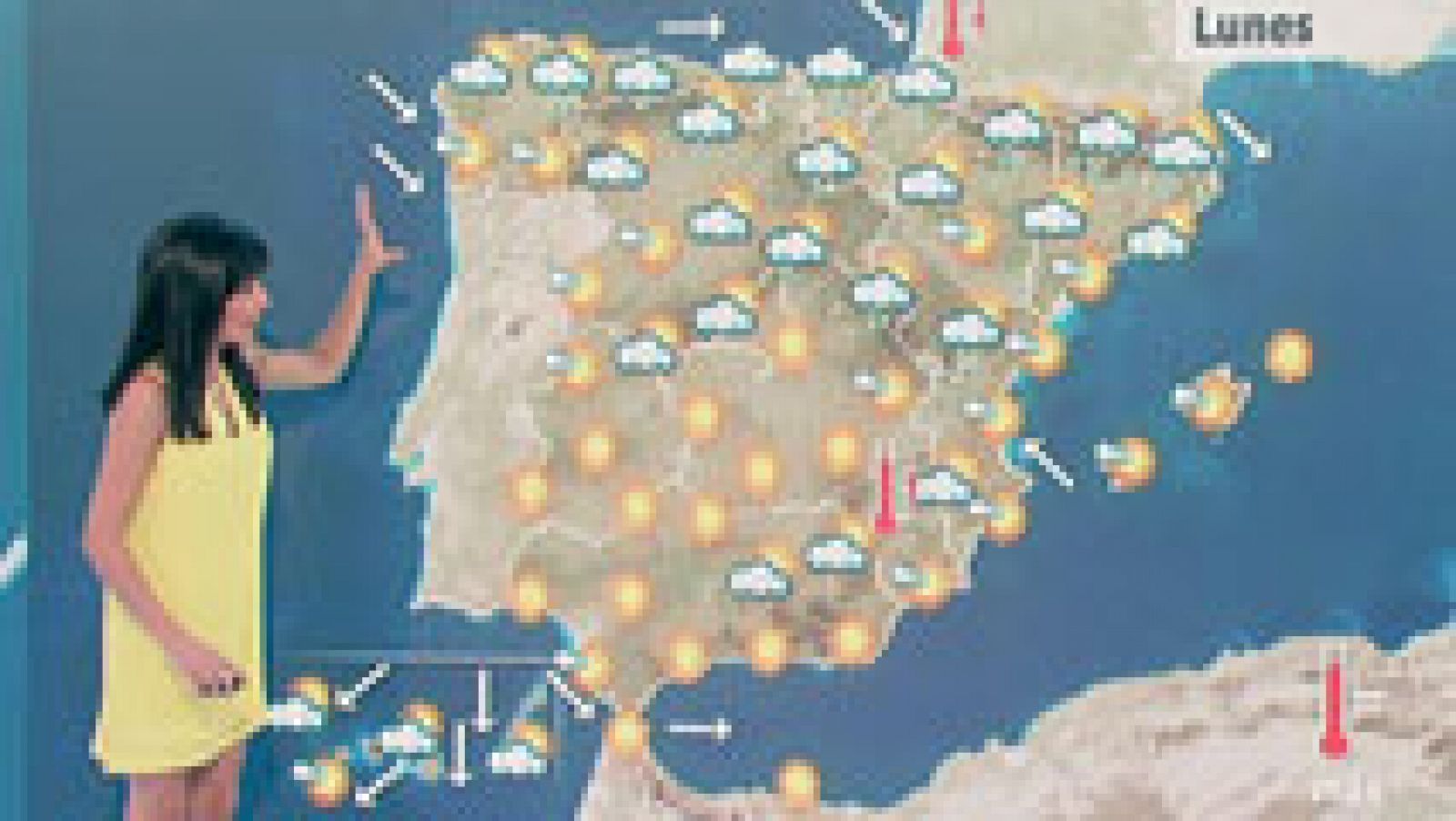 El tiempo: Más lluvias y tormentas en el norte, más intensas en Pirineos y Navarra | RTVE Play