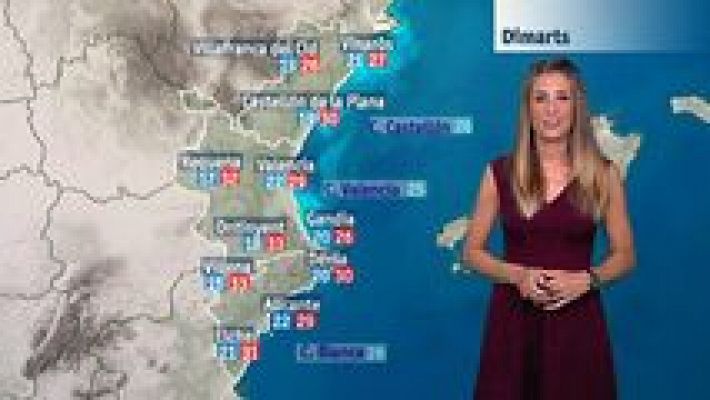L'informatiu - Comunitat Valenciana - El tiempo en la Comunidad Valenciana - 10/07/17