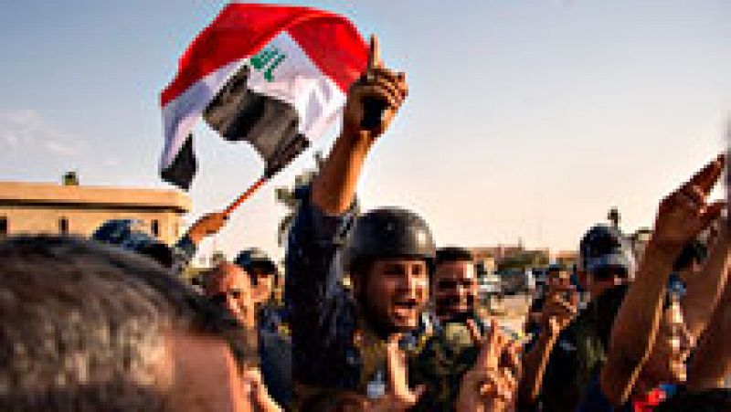 Irak celebra la recuperación de Mosul